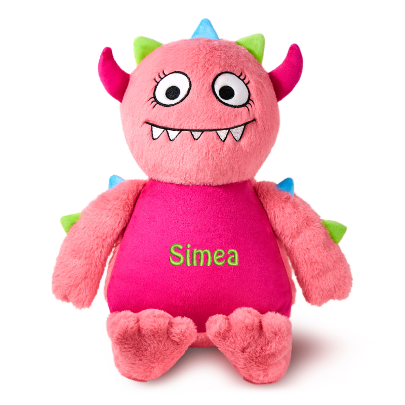 Super soft cuddly toy rabbit light pink