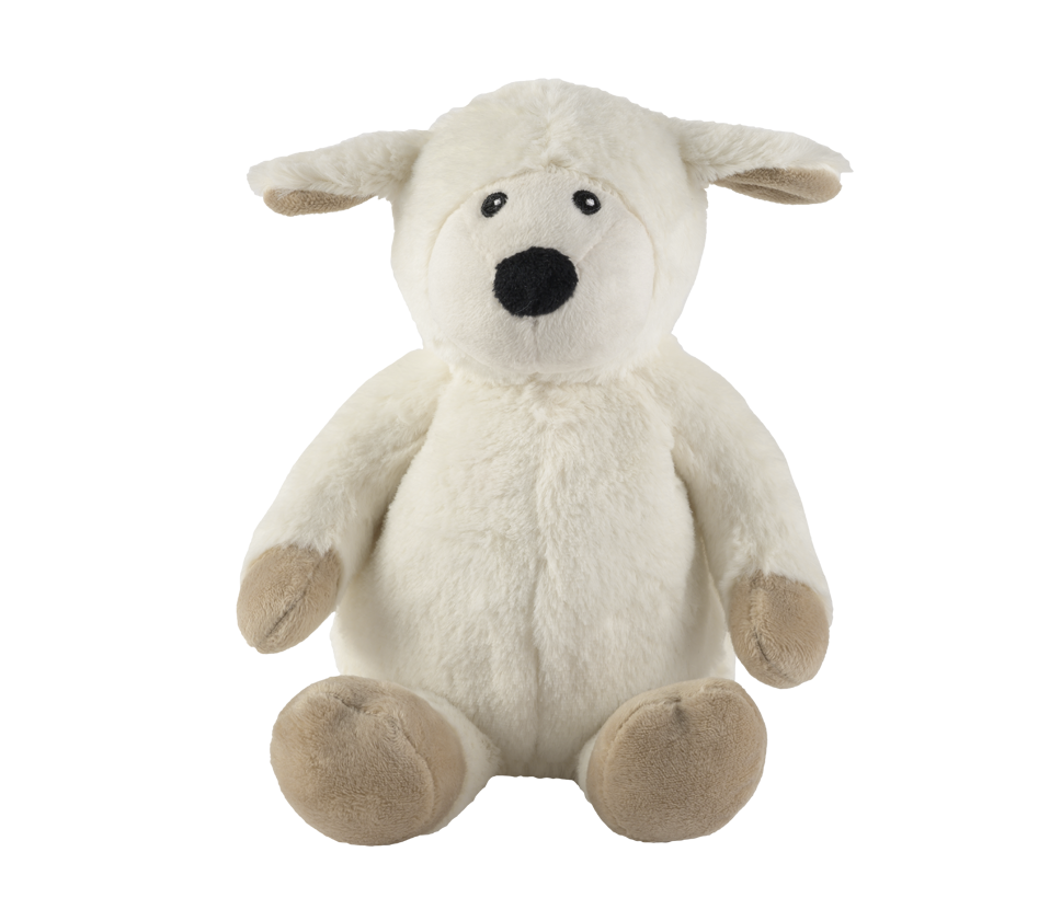 Wärmestofftier Mini Schaf in beige