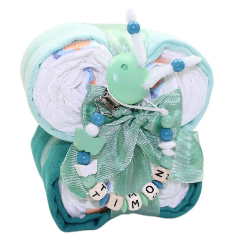 Diaper Animal Butterfly Small Mint: Essence