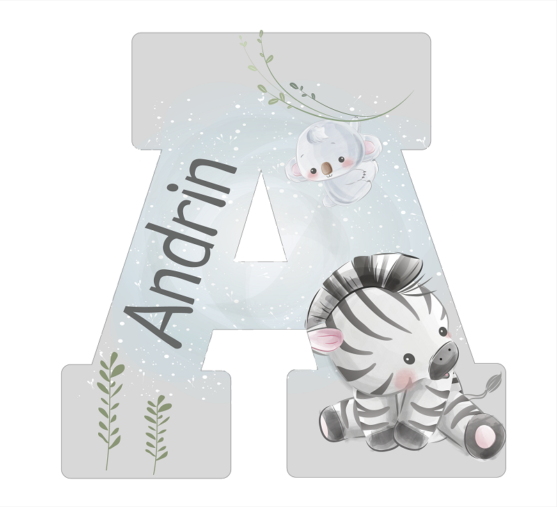 Lettres zoo animaux