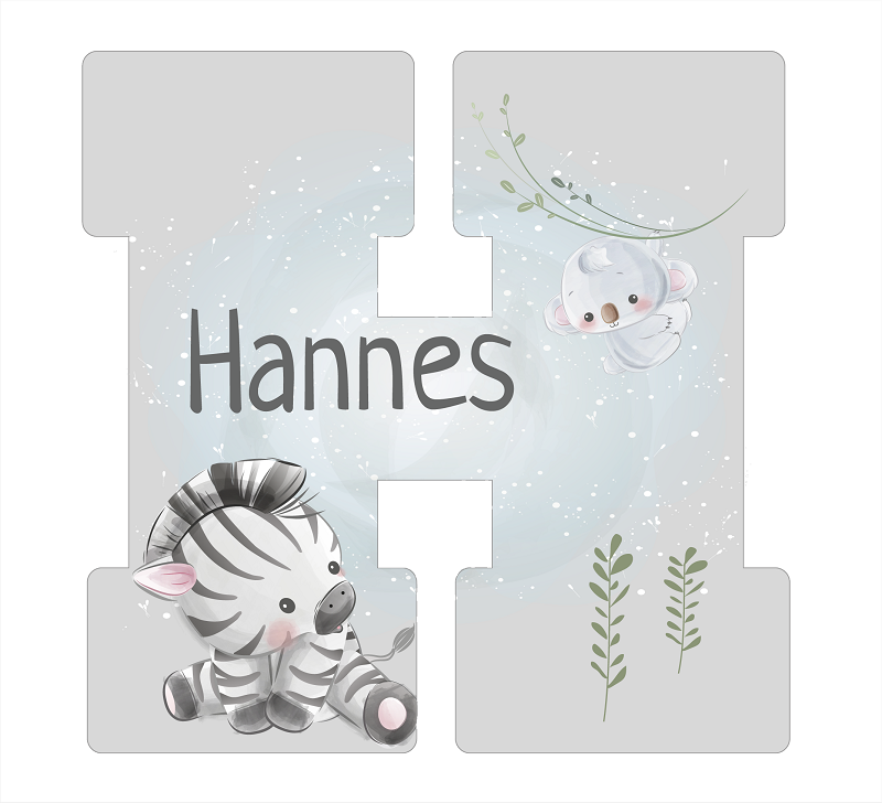 Lettres zoo animaux