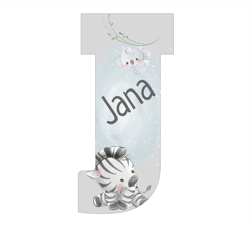 Lettres zoo animaux