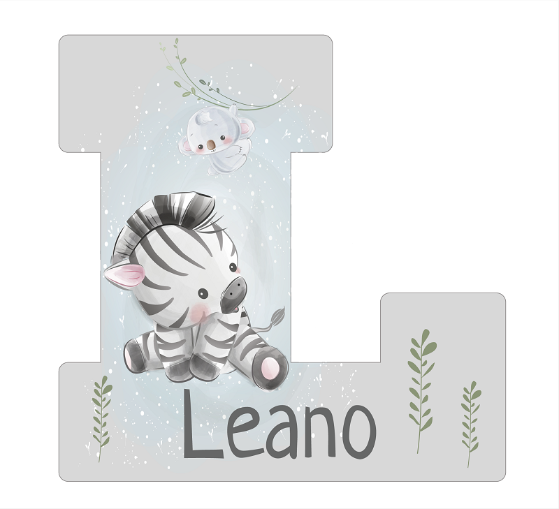 Lettres zoo animaux