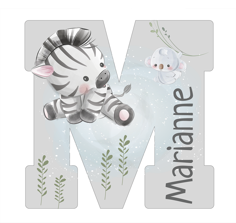 Lettres zoo animaux