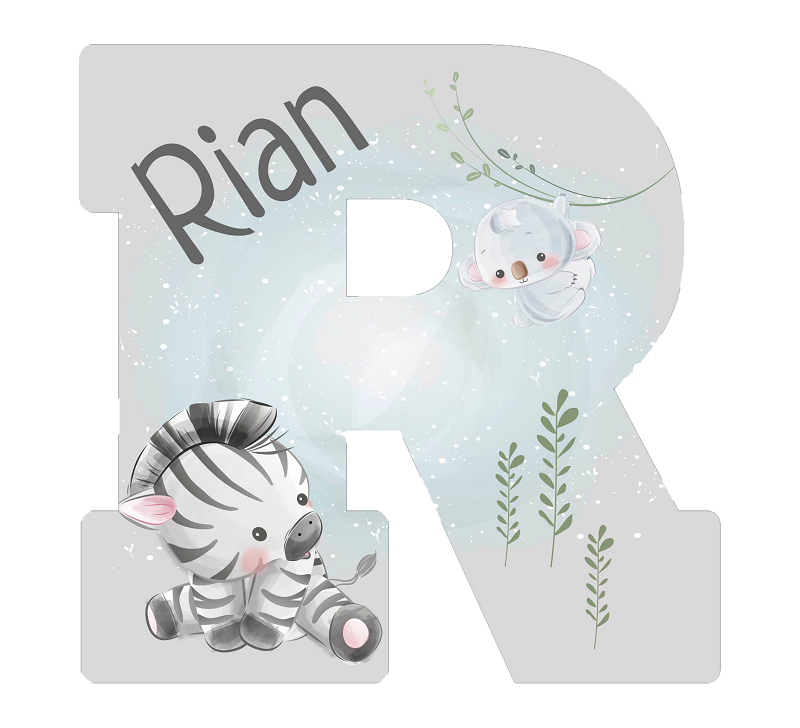 Lettres zoo animaux