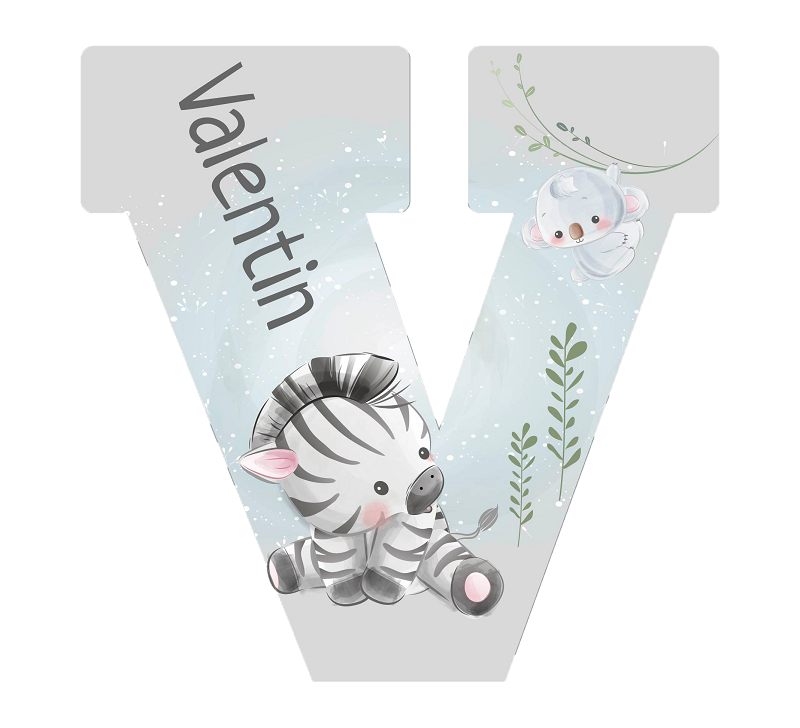 Lettres zoo animaux