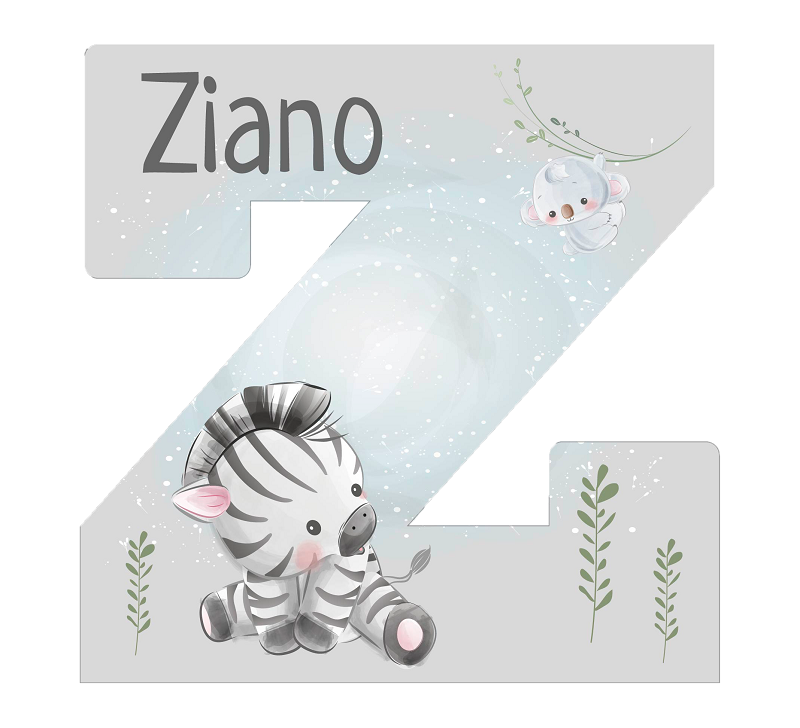 Lettres zoo animaux