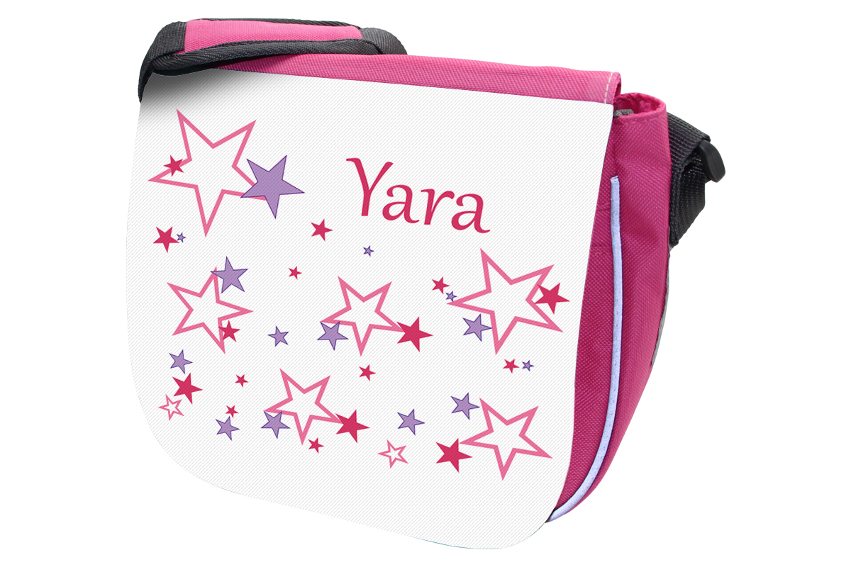 Sac de maternelle étoile rose