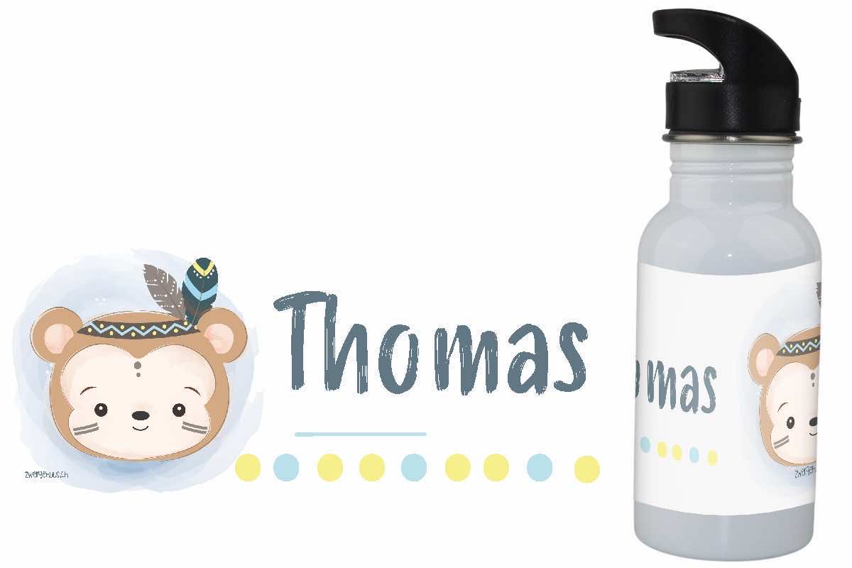 Trinkflasche Affe