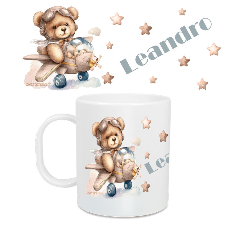 Coupe d'enfants de grands ours