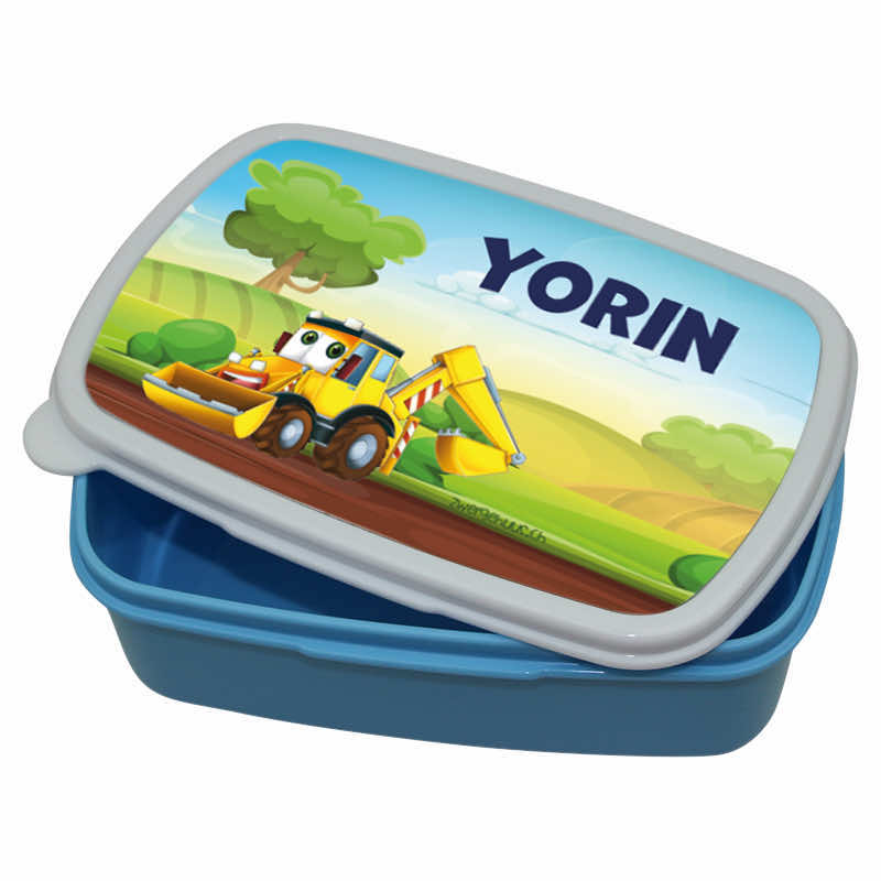 Lunchbox Kunststoff Bagger