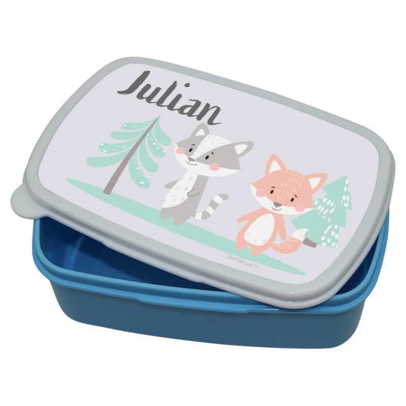 Forêt en plastique de boîte à lunch