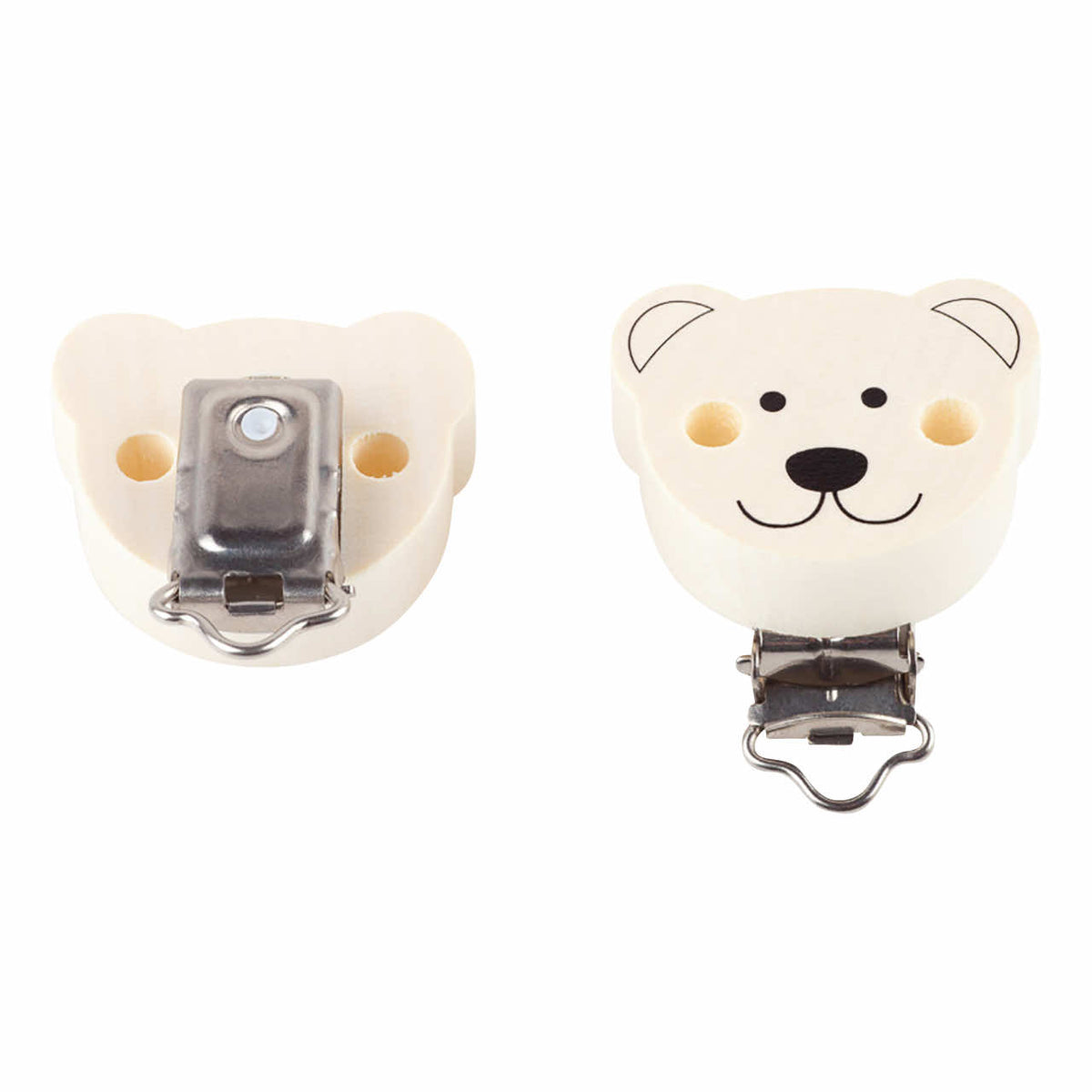 Motif clip shape bear