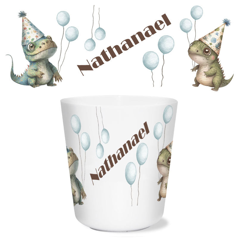 Boire une fête de dino