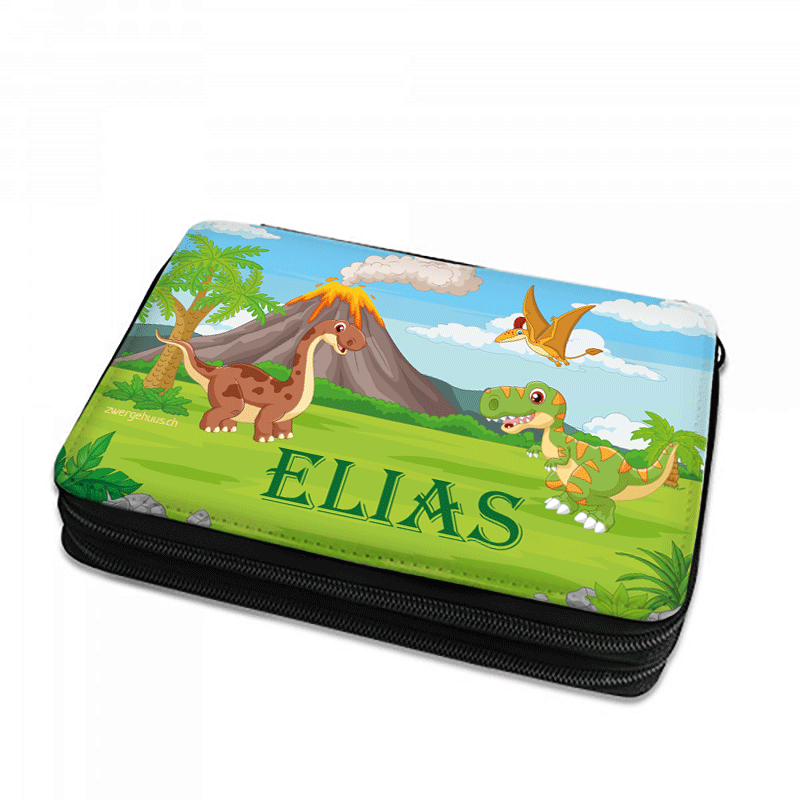 Etui Dinosaurier