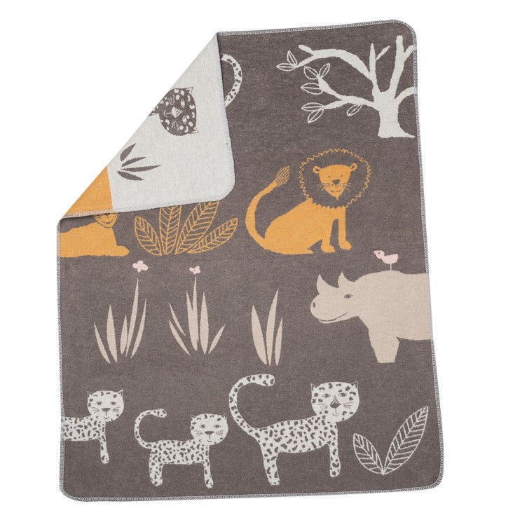 Jungle de plafond bébé mélange brun