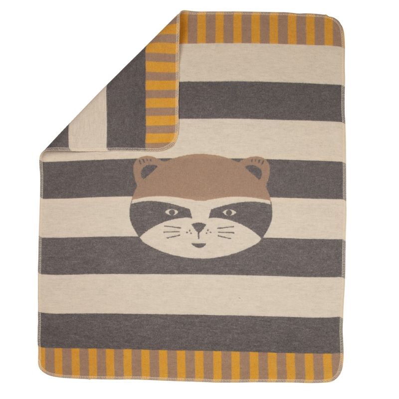 Raton laveur de couverture bébé