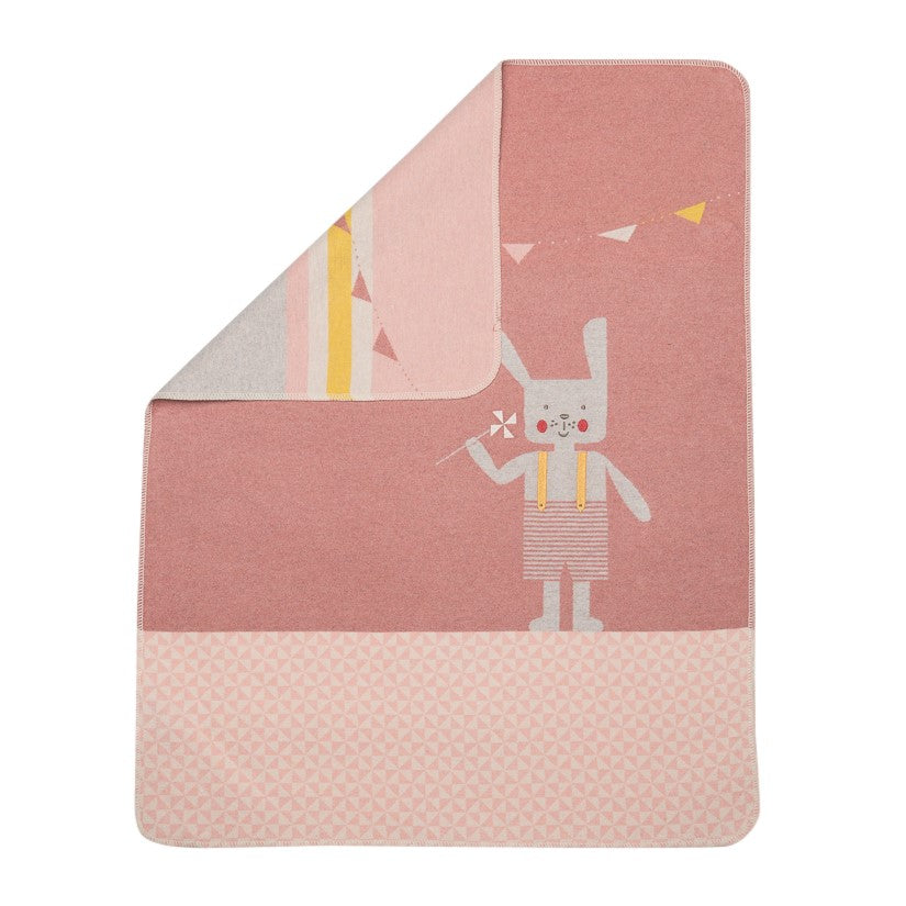 Bébé couverture de bébé rose