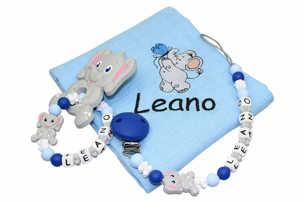 SILICONE elephant gift set