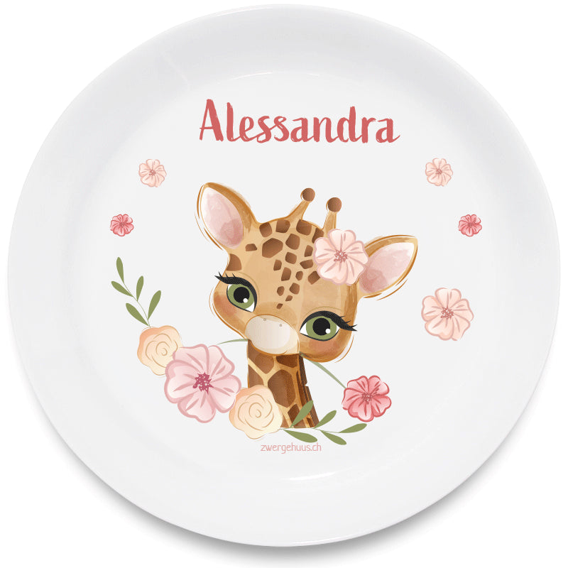 Fille de girafe pour enfants