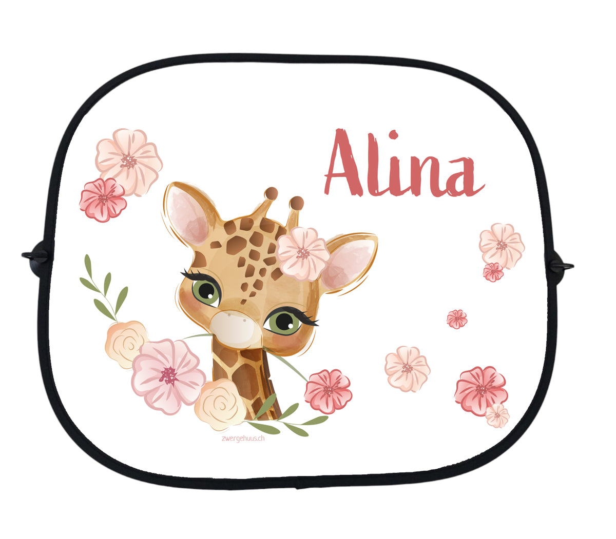 Auto Sonnenschutz Giraffe Girl
