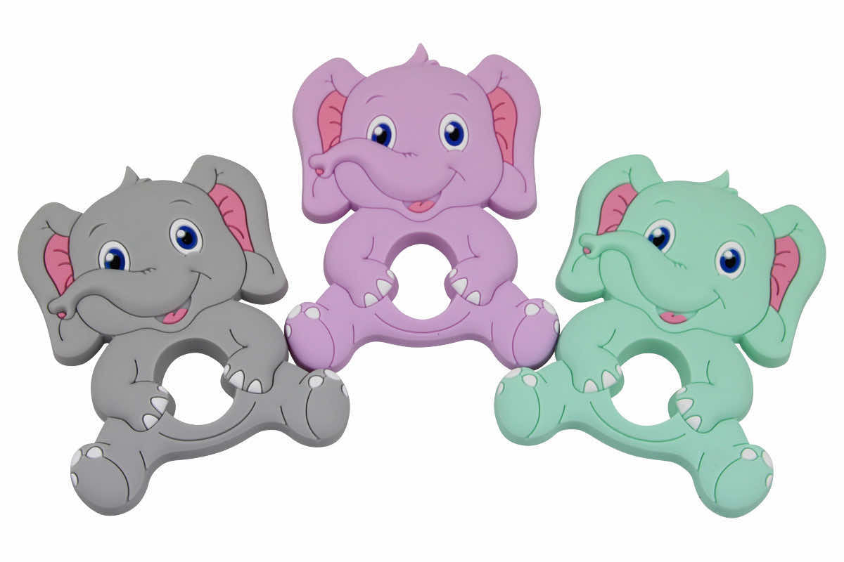 Beissanhänger Elefant