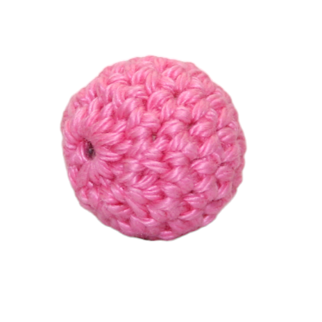 Häkelperle rosa