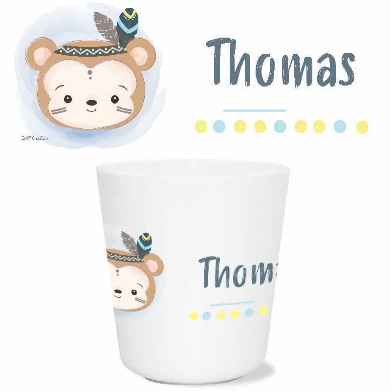 Trinkbecher Affe