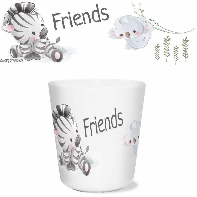 Zoo animals breakfast basket