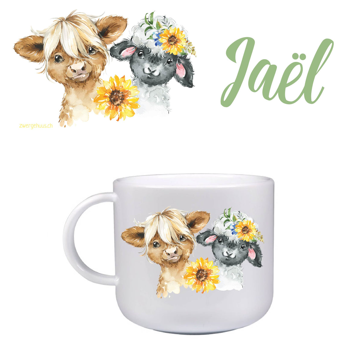 Coupe d'enfants Animaux Highloan
