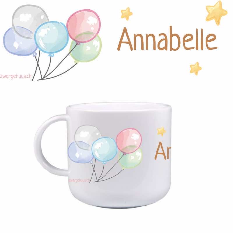Kindertasse Ballone