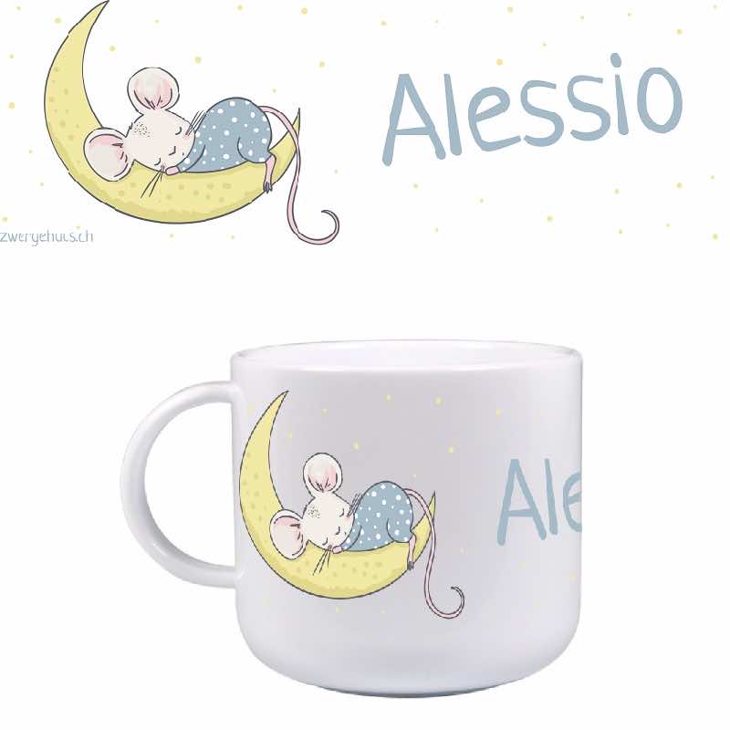 Kindertasse Maus