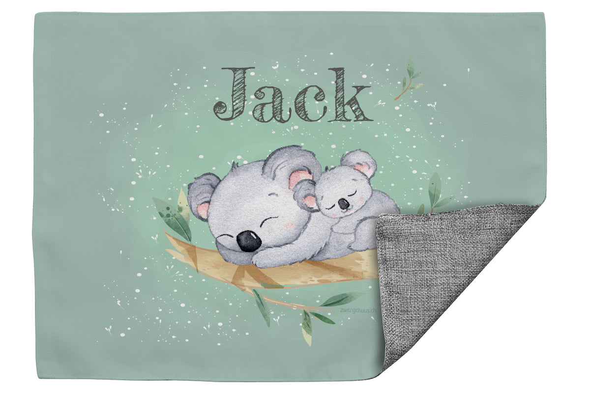 Stoff Tischset Koala