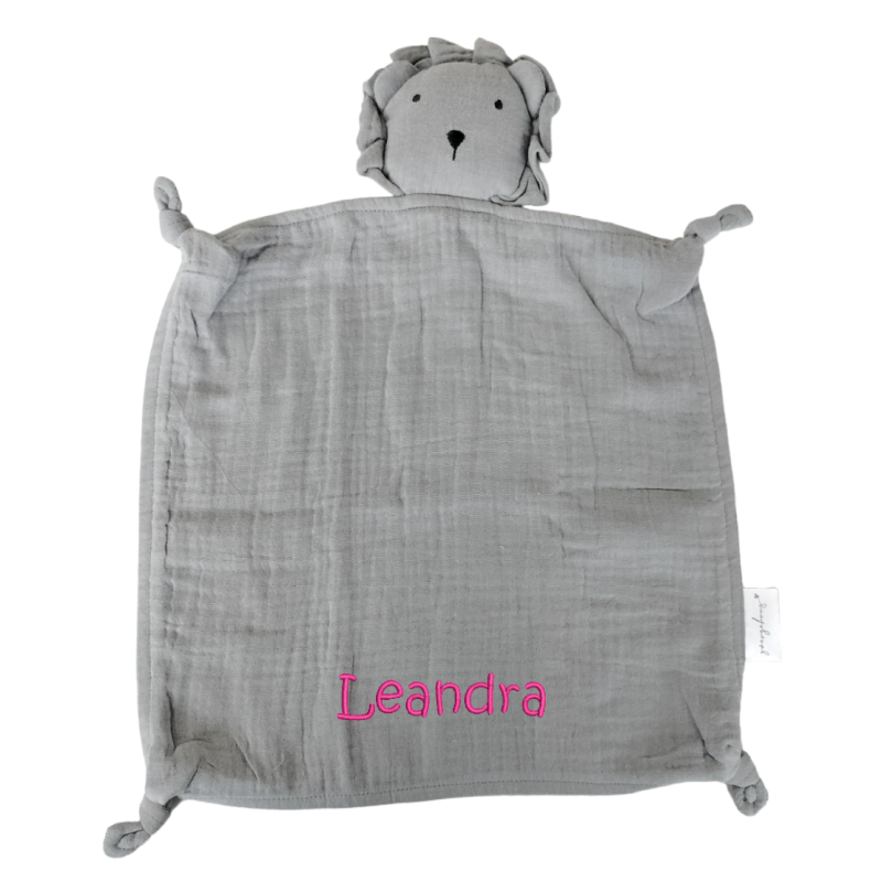 Musselin de moule en tissu câlin Gray
