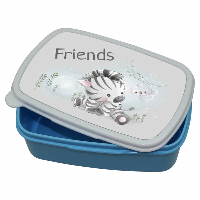 Lunchbox Kunststoff Zootiere