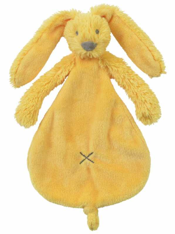MINI Schmusetuch Hase gelb