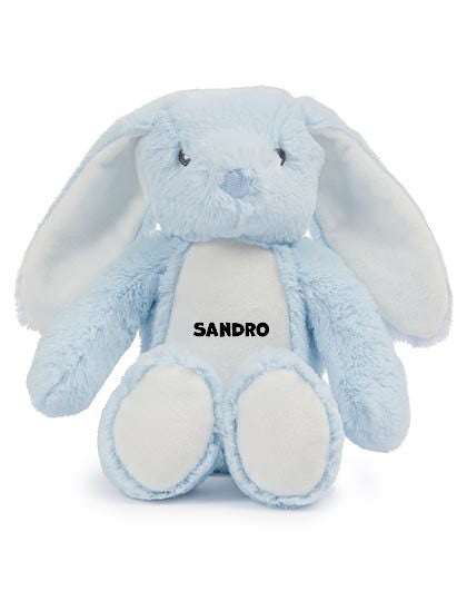 Cuddly toy MINI bunny blue