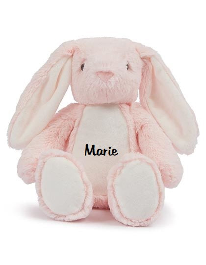 Jouet câlin mini-lapin rose