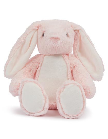 Jouet câlin mini-lapin rose