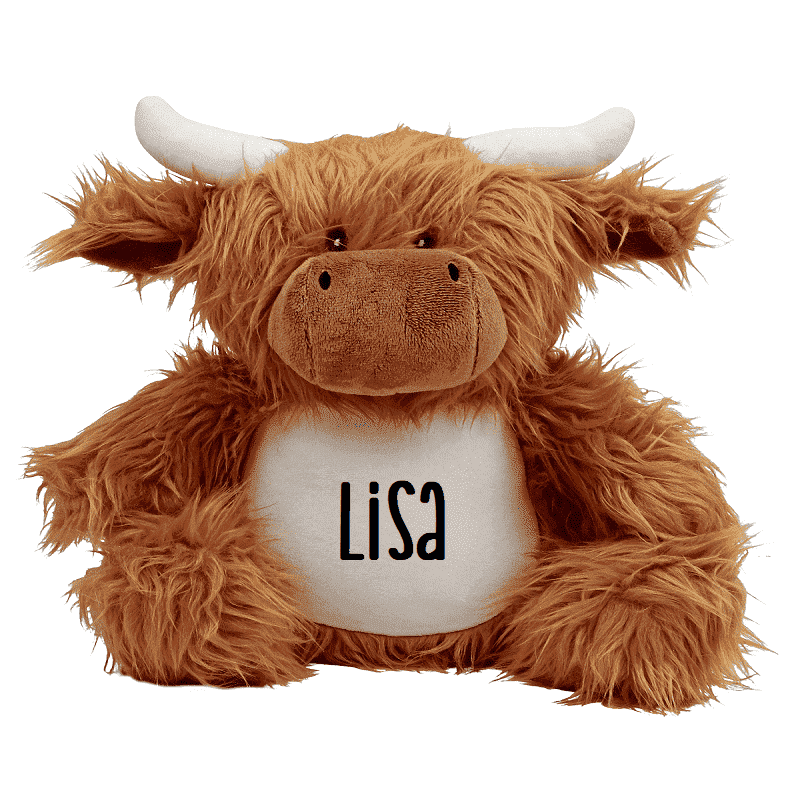 Cuddly Toy Mini-Highland Cow