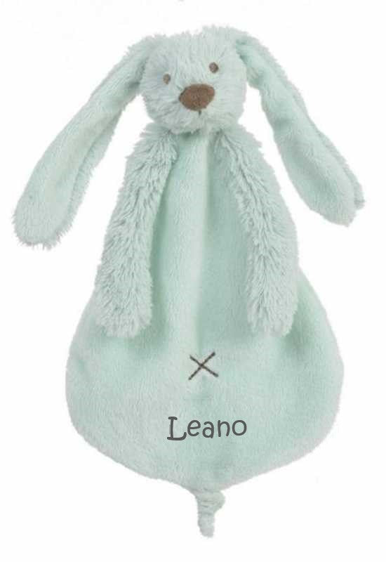 MINI Schmusetuch Hase mint