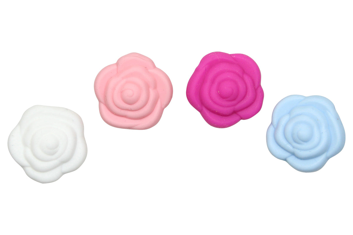 Silicone motif roses