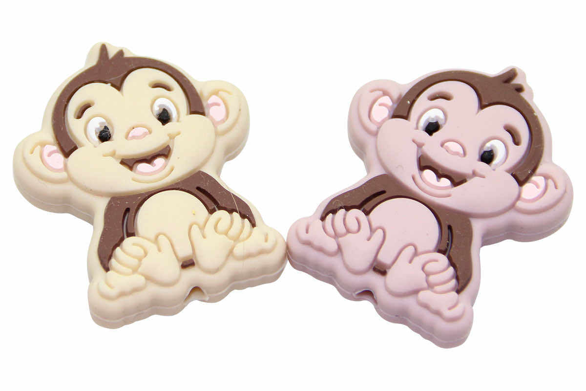 Silicone monkey motif