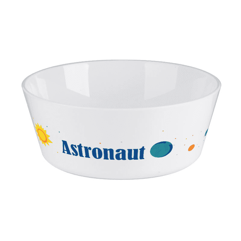 Planet cereal bowl