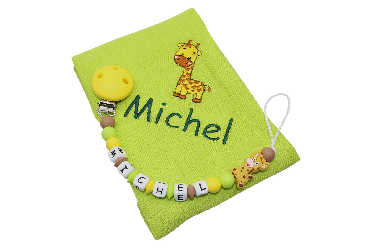 Nuscheliset SILIKON Giraffe