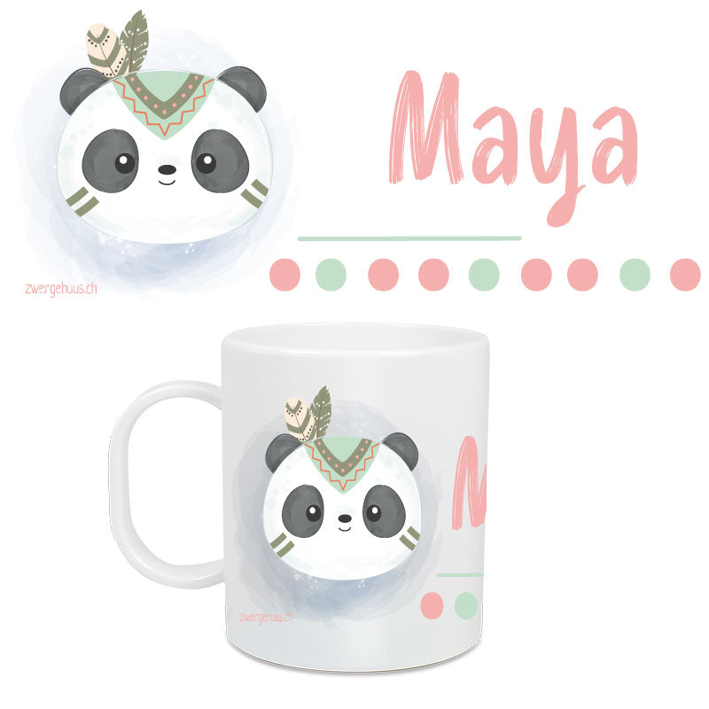 Coupe d'enfant grand panda
