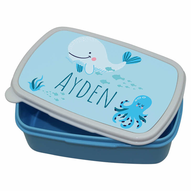 Lunchbox Kunststoff Walfisch