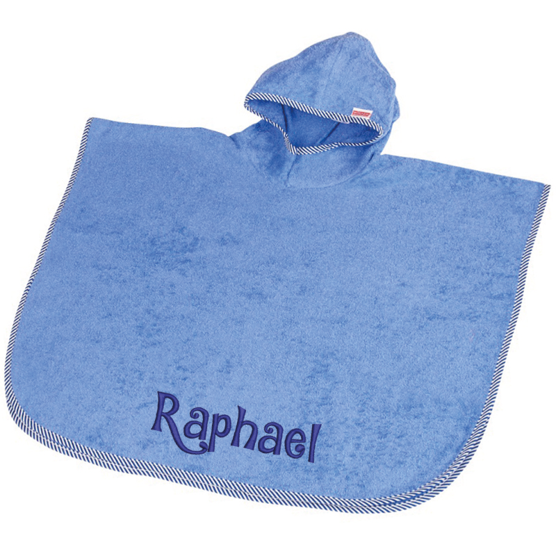 Bade-Poncho mit Name