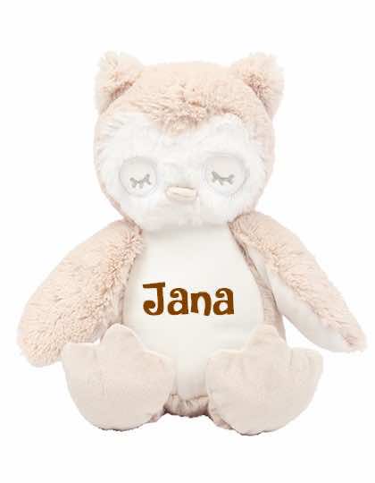 Mini hibou de jouets câlins