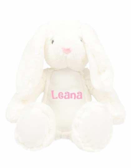 Jouet câlin mini lièvre blanc